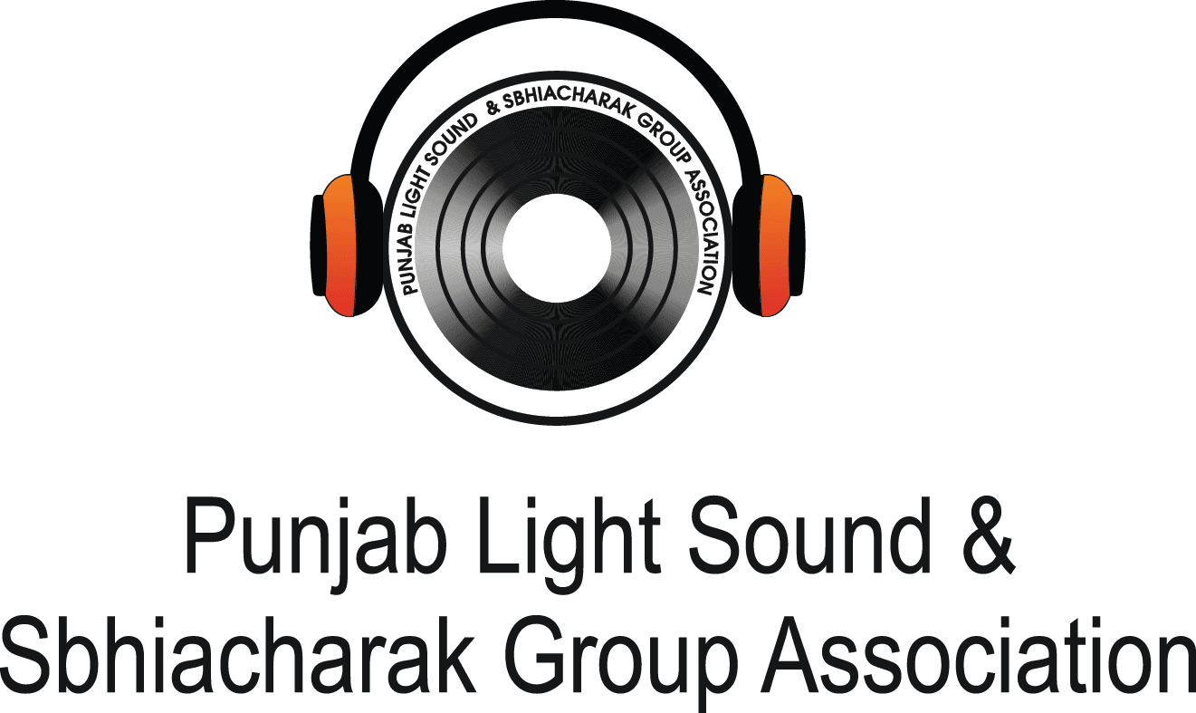 Punjab Light Sound And Sbhiacharak Group Association Logo